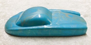 Γλυπτική με τίτλο ""BABY BLUE SWEET DR…" από Magnum Ferra, Αυθεντικά έργα τέχνης, Γύψος