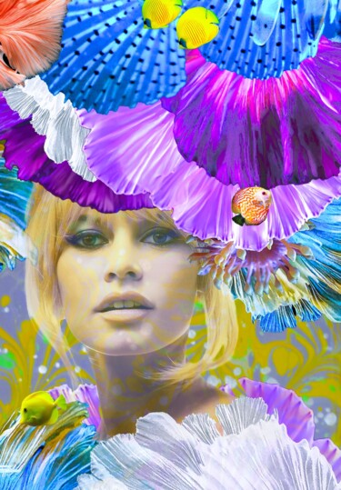 Digital Arts titled "NATURE & ME SERIE /…" by Magnum Ferra, Original Artwork, Digital Collage