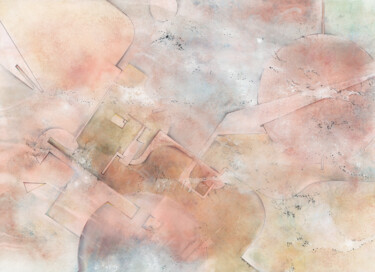Картина под названием "Passage - pastel ab…" - Asia Bagaeva, Подлинное произведение искусства, Акварель
