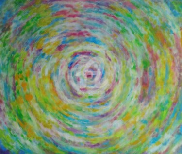 Painting titled "Infinity" by Nasya, Original Artwork, Oil