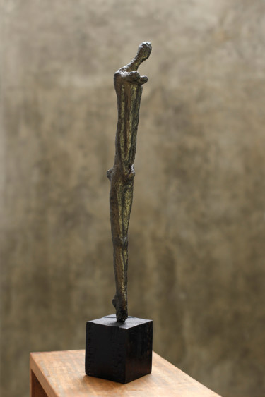 Rzeźba zatytułowany „Andrógina” autorstwa Mônica Villela, Oryginalna praca, Papier