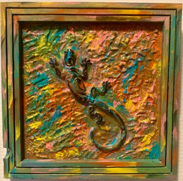 Peinture intitulée "SOUS LE SOLEIL" par Atelier Jys, Œuvre d'art originale, Acrylique