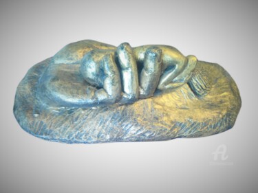 Скульптура под названием "Possession - Terre…" - Atelier Mélyne Sculpture, Подлинное произведение искусства, Терракота