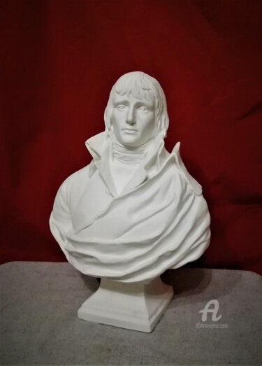 Escultura titulada "Napoléon Bonaparte" por Atelier Mélyne Sculpture, Obra de arte original, Yeso