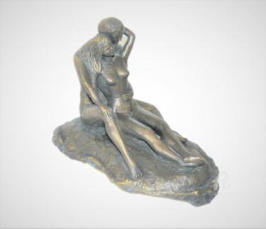 Rzeźba zatytułowany „Avenir - Terre cuite” autorstwa Atelier Mélyne Sculpture, Oryginalna praca, Terakota