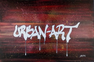 Tableau Street-Art "URBAN-ART" - Toile 40X60 - PK29 Картина под названием "Tableau Street-Art…" - Pk29 (Pascal Kowalewski), Подлинное произведение искусства, Акрил