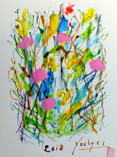 Malerei mit dem Titel "Springtime" von Yoolyus, Original-Kunstwerk, Andere