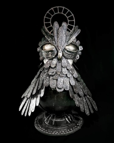Sculptuur getiteld "Nocturne" door Atelier Tino, Origineel Kunstwerk, Metalen