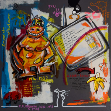 Empreinte d'enfance Peinture intitulée "Empreinte d'enfance" par Patrice Almodovar, Œuvre d'art originale, Acrylique
