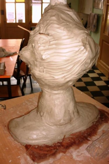 Sculpture intitulée "CREATION SCULPTURE…" par Lilou, Œuvre d'art originale