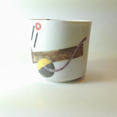 Design intitulée "mug imaginary archi…" par Bas Van Zuijlen, Œuvre d'art originale, Art de la table