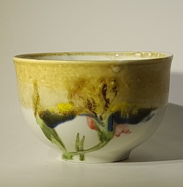 Design intitolato "bol en porcelaine d…" da Bas Van Zuijlen, Opera d'arte originale, Ceramica