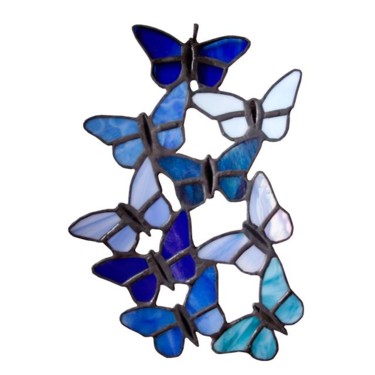 Design intitulée "l'envol des papillo…" par Muriel-Atelier Hyalos, Œuvre d'art originale