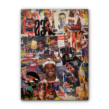 BB Collages titled "BB" by Louis Rosenthal, Original Art, Collages