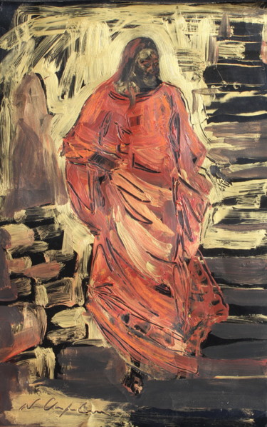 Pittura intitolato "Sortie. Joshua desc…" da Atelier N N . Art Store By Nat, Opera d'arte originale, Acrilico