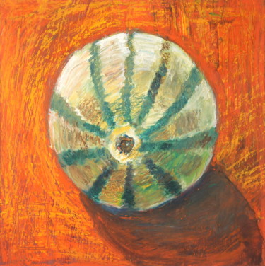 Painting titled "Melon" by Atelier N N . Art Store By Nat, Original Artwork, Acrylic