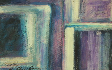 Painting titled "Water glasses" by Atelier N N . Art Store By Nat, Original Artwork, Acrylic