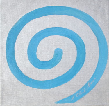 Elément Air 3, Quatre éléments Peinture intitulée "Elément Air 3, Quat…" par Nath Chipilova (Atelier NN art store), Œuvre d'art originale, Acrylique