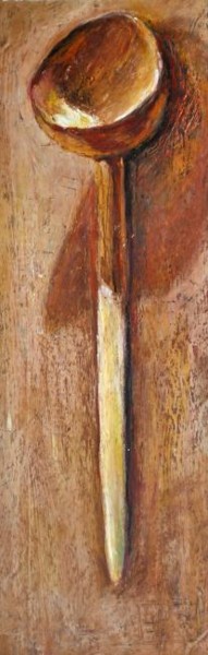 "Cuillère en bois" başlıklı Tablo Nathalia Chipilova tarafından, Orijinal sanat, Petrol