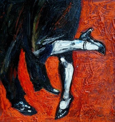 Pintura intitulada "Tango 1" por Atelier N N . Art Store By Nat, Obras de arte originais, Óleo