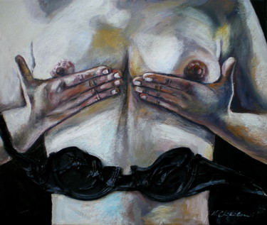 Pittura intitolato "Pas besoin du souti…" da Nathalia Chipilova, Opera d'arte originale, Acrilico