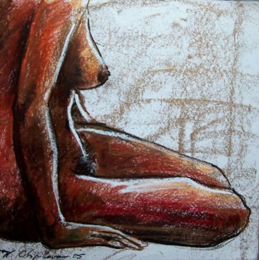 Drawing titled "Odalisque" by Atelier N N . Art Store By Nat, Original Artwork, Other