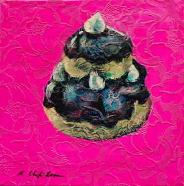 Painting titled "Religieuse" by Atelier N N . Art Store By Nat, Original Artwork, Acrylic