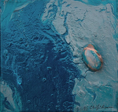 Malerei mit dem Titel "Mundi 3" von Atelier N N . Art Store By Nat, Original-Kunstwerk, Acryl