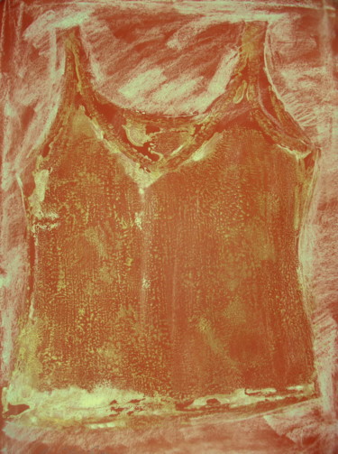 Pittura intitolato "Ice Orange undershi…" da Atelier N N . Art Store By Nat, Opera d'arte originale, Acrilico