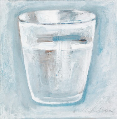 Peinture intitulée "Verre de lait 1" par Atelier N N . Art Store By Nat, Œuvre d'art originale, Acrylique Monté sur Châssis…