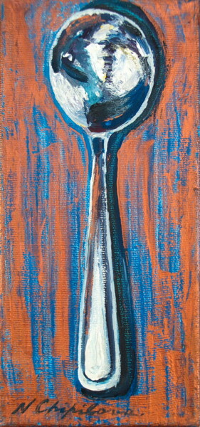Peinture intitulée "Chinese spoon" par Atelier N N . Art Store By Nat, Œuvre d'art originale, Acrylique Monté sur Châssis en…