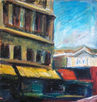 Pittura intitolato "London" da Atelier N N . Art Store By Nat, Opera d'arte originale, Acrilico