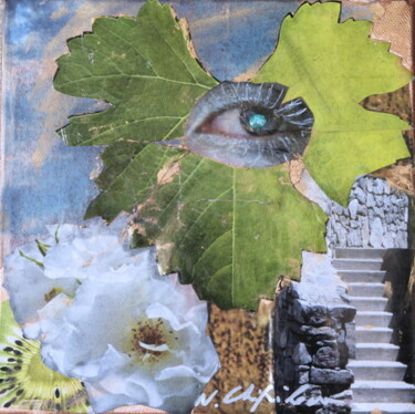Collages titled "Indécence" by Atelier N N . Art Store By Nat, Original Artwork, Paper