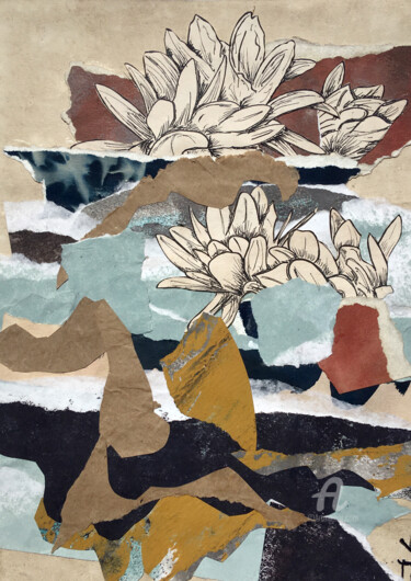 Harvest I Collages intitulée "Harvest I" par Atelier Taori, Œuvre d'art originale, Collages