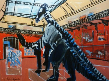 Peinture intitulée "Ostensiblement N°F" par Philippe Kaïkdjian, Œuvre d'art originale, Acrylique