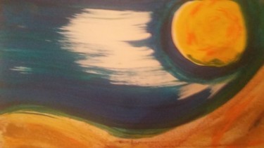 绘画 标题为“Dunes  ocres ....” 由Athena, 原创艺术品, 丙烯