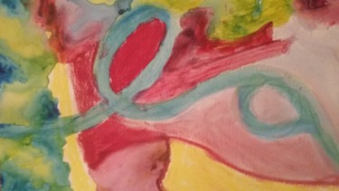 Painting titled "LO" by Athena, Original Artwork, Acrylic