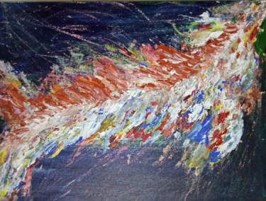 Painting titled "Rage" by Atignas Art, Original Artwork, Acrylic