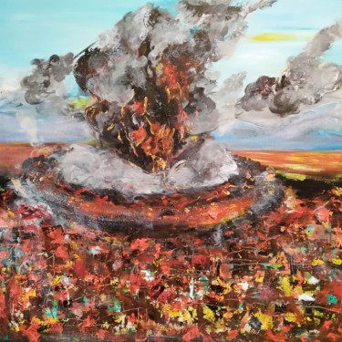 Malerei mit dem Titel "Energy" von Atignas Art, Original-Kunstwerk, Acryl