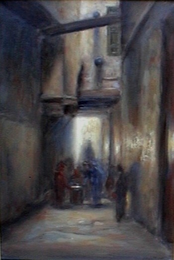 Painting titled "DSC00008.JPG" by Atlas Alaoui Hassan, Original Artwork