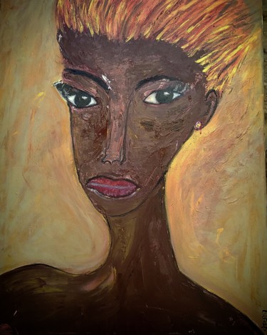 Painting titled "EVA" by Stega, Original Artwork, Acrylic