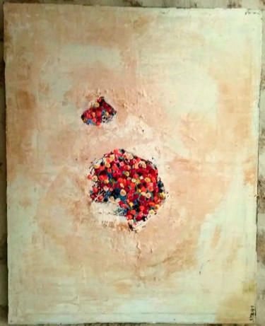 Peinture intitulée "Eclats" par Stega, Œuvre d'art originale, Acrylique
