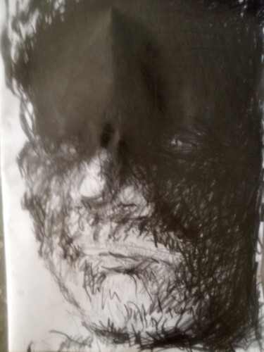 Drawing titled "1965" by Attila Baróthi, Original Artwork, Graphite