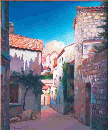 Painting titled "Lumière de provence" by Marcel Dumas, Original Artwork