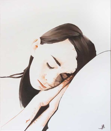 Peinture intitulée "Eclat de rêve 2" par Aude Ibanez, Œuvre d'art originale, Huile