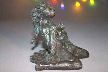 Sculpture intitulée "La Cancan Charlotte…" par Audrey Fléchet, Œuvre d'art originale, Bronze