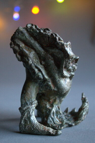Sculptuur getiteld "La Cancan Garance" door Audrey Fléchet, Origineel Kunstwerk, Bronzen