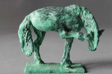 Escultura intitulada "La puce" por Audrey Fléchet, Obras de arte originais, Bronze
