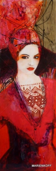 Peinture intitulée "Julietta" par Audrey Marienkoff, Œuvre d'art originale, Huile