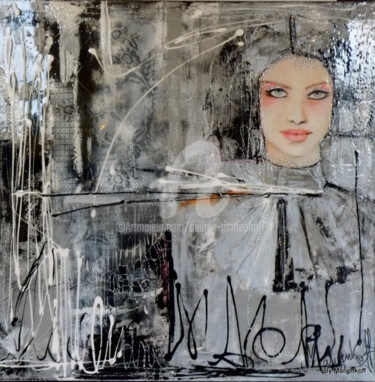 Peinture intitulée "Anna-Lisa" par Audrey Marienkoff, Œuvre d'art originale, Huile